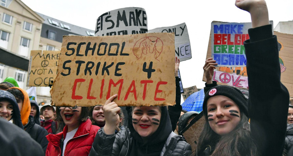 15 марта школьники бастуют за экологию